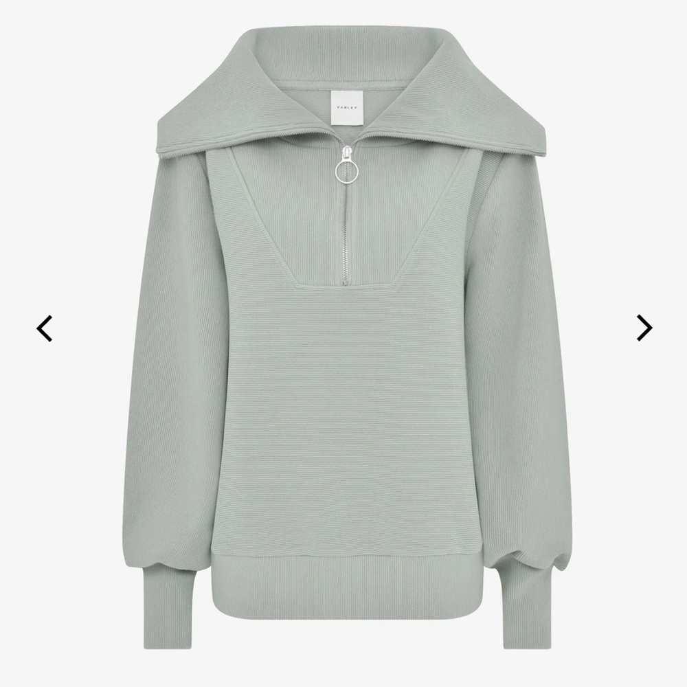 Varley Vine Half Zip Desert Sage Small